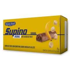 Barra SUPINO Banana Brasil Chocolate 72g