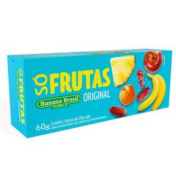 Barra de Cereal LEVITTÁ Banana Brasil Salada de Frutas com 3 Unidades 60g