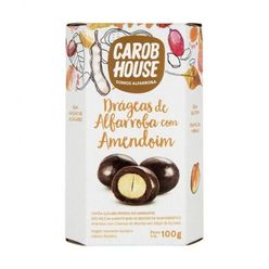 Drágeas CAROB HOUSE Alfarroba com Amendoim sem Glúten 100g