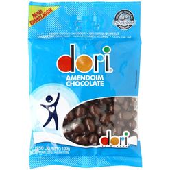 Confeito DORI amendoim e chocolate 100g