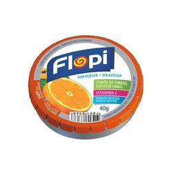 Bala FLOPI laranja diet 40g