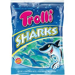 Bala TROLLI Sharks 100g