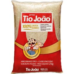 Arroz Branco TIO JOÃO 2kg