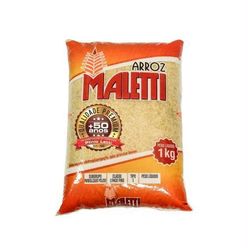 Arroz Parboilizado MALETTI 1kg pacote