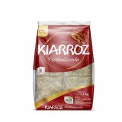 Arroz Parboilizado KIARROZ Fumacense com 8 Saquinhos 1kg