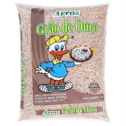 Arroz Integral GRÃO DE OURO 1kg