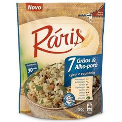 Arroz RÁRIS 7 Grãos e Alho-Poró 500g
