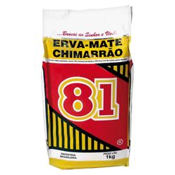 Erva-mate 81 fina pacote 1kg