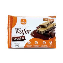 Biscoito BELFAR Wafer Chocolate sem Gluten e sem Lactose 50g