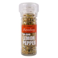 Sal BOMBAY com Lemon Pepper com Moedor 70g