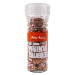 Sal BOMBAY com Pimenta Calabresa com Moedor 90g