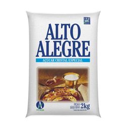 Açúcar Cristal ALTO ALEGRE 2Kg