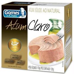 Atum GOMES DA COSTA Claro Sólido ao Natural 120g