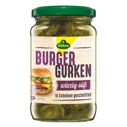 Pepino KÜHNE Rodelas para Hamburguer 185g