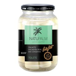 Palmito Natupalm Real Tolete Light 60% Redução De Sódio 300g
