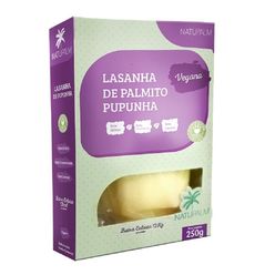 Palmito NATUPALM Lasanha de Pupunha Vegano sem Glúten e sem Lactose 250g