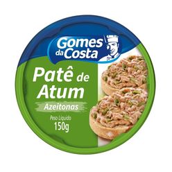 Patê de atum GOMES DA COSTA azeitona 150g