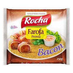 Farofa Pronta Rocha Bacon Sem Glúten 250g