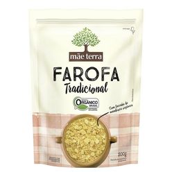 Farofa Pronta MÃE TERRA Tradicional Orgânico 200g