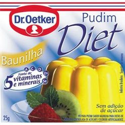 Pó para pudim DR OETKER baunilha diet 25g