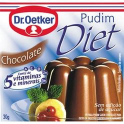 Pó para pudim DR OETKER chocolate diet 30g