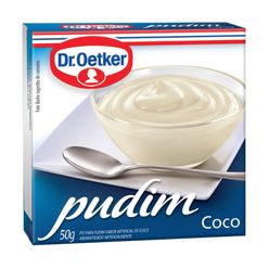 Pó para pudim DR OETKER coco 50g