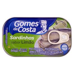 Sardinha GOMES DA COSTA Limão 84g