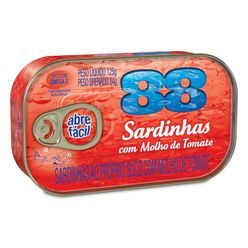 Sardinha 88 com Molho de Tomate 84g