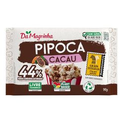 Milho de Pipoca DA MAGRINHA Para Micro-Ondas 100% Integral Cacau 50% Menos Gorduras Saturadas 90g