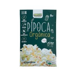 Milho de Pipoca ECOBIO Para Micro-Ondas Orgânica Vegano, Não Transgênico 70G