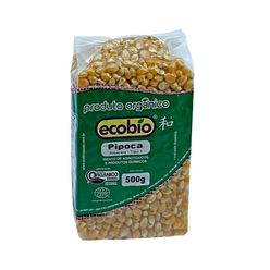 Milho de Pipoca ECOBIO Amarela Tipo 1 Orgânico 500g