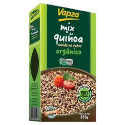 Mix de Quinoa VAPZA Orgânico Cozido no Vapor 250g