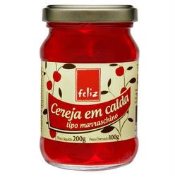 Cereja em Calda FELIZ 100g