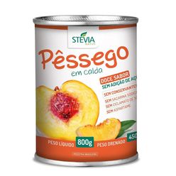 Pêssego em Calda STEVIA NATUS Zero Açúcar 450g