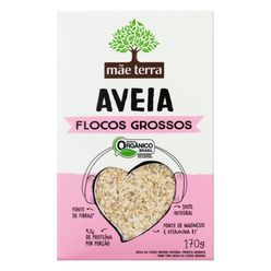 Aveia MÃE TERRA Flocos Grossos Orgânica 170g