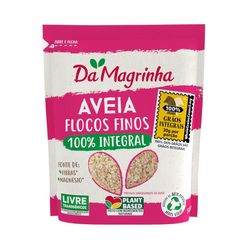 Aveia DA MAGRINHA Flocos Finos 100% Integral 500g