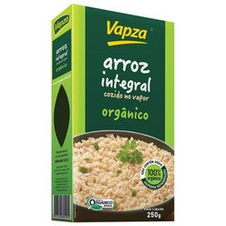 Arroz Integral Orgânico VAPZA Cozido à Vapor 250g