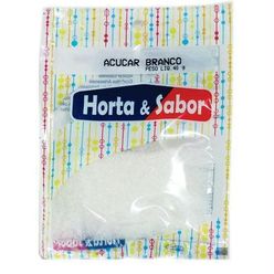 Açúcar cristal HORTA & SABOR branco 40g