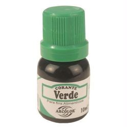 Corante líquido ARCOLOR verde 10ml