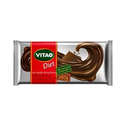 Cobertura de Chocolate VITÃO Diet sem Adição de Açúcares 250g