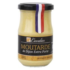 Mostarda Dijon Francesa CAVALIER Extra Forte 200g