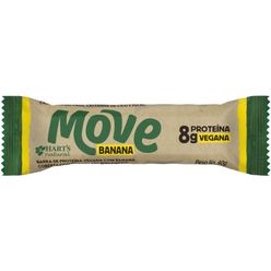 Barra de Proteína HART'S Move Banana 8g de Proteína Vegana 40g