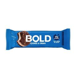 Barra BOLD Proteíca 20g Porteína Cookies e Cream 60g