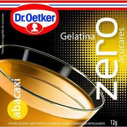 Pó para gelatina DR OETKER zero abacaxi 12g