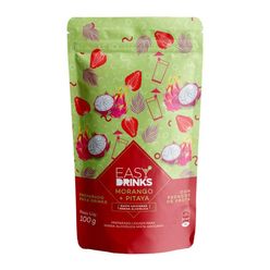 Preparado para Drinks EASY DRINKS Morango + Pitaya Basta Adicionar Bebida Alcoólica 100g