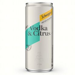 Bebida Mista Schweppes Vodka & Citrus Premium Drink 310ml