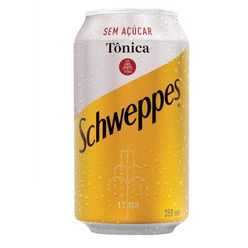 Água Tônica SCHWEPPES sem Açúcar 350ml