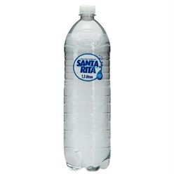 Água Mineral SANTA RITA com Gás 1.5L