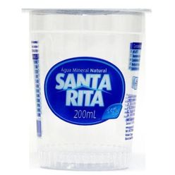 Água Mineral SANTA RITA Sem Gás 200ml