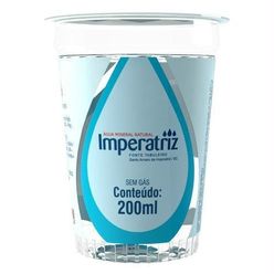 Água Mineral IMPERATRIZ sem Gás 200ml